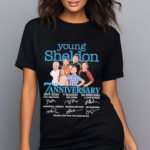 Young Sheldon Big Bang Theory 7th Anniversary 2027 2024 Thank You Shirt