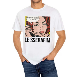 Where The Heck Is Saki Le Sserafim 2024 Shirt