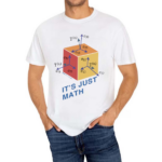 Jeff Clarke Wearing It Is Just Math Shirt