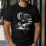 Welder American Flag Usa Patriotic Welding Welder Shirt