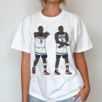 Anthony Edwards Chop Celebration Timberwolves Shirt