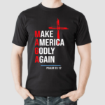 Cross Make America Godly Again Shirt