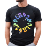 Followthefishtv Fisher Black Rainbow Shirt