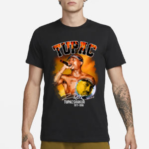 Tupac Shakur Memories 1971 1996 Signature Rapper Vintage Graphic 90s Shirt