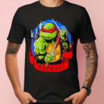 Ninja Turtle Raph Raphael Skyline Shirt