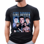 Josh Hutcherson Girl Dinner Vintage Retro 90's Bootleg style Salelogy Shirt