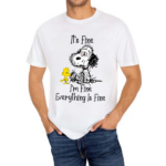 Snoopy And Woodstock It’s Fine I’m Fine Everything Is Fine Shirt