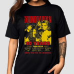 Soundgarden 40 Years 1984-2024 Thank You For The Memories Shirt