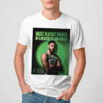 Jayson Tatum Most Playoff Points By A Player 26 And Under Shirt