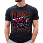 Miles Morales "Spiderman" Vintage Retro 90s Bootleg style Salelogy Shirt