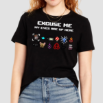 Bindingofisaac Excuse Me My Eyes Are Up Here Shirt