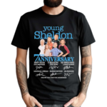 Young Sheldon Big Bang Theory 7th Anniversary 2027 2024 Thank You Shirt