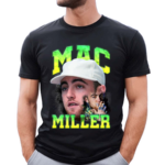 MAC MILLER Vintage Graphic Rap Shirt