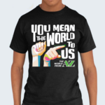 Carl Azuz You Mean The World To Us Shirt