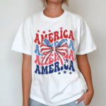 Full Of American Style Teacher Shirt