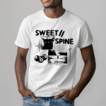 Black Cat Sweet Spine Time Stands Still Shirt