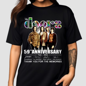 The Doors 59th Anniversary 1965 2024 Thank You For The Memories Shirt