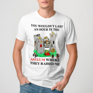 You Wouldnt Last An Hour In The Asylum Where They Raised Me Shirt