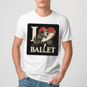 Artelize I Love Ballet Shirt