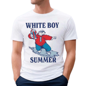 Bear White Boy Summer 2024 Shirt