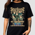 The Moody Blues 60th Anniversary 1964 2024 Thank You For The Memories Signatures Shirt