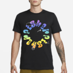 Followthefishtv Fisher Black Rainbow Shirt