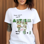 You Cant Spell Autism Without U And I Frog Shirt