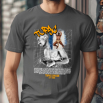 Camiseta 100% Algodao Premium Estampada Tupac Nude Rapper Vintage Shirt