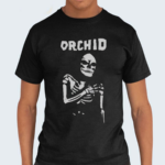 Orchid Chaos Skeleton Silver Shirt