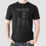 Orchid Chaos Skeleton Silver Shirt