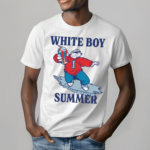 Bear White Boy Summer Shirt