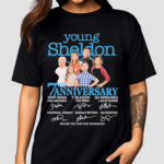 Young Sheldon Big Bang Theory 7th Anniversary 2027 2024 Thank You Shirt