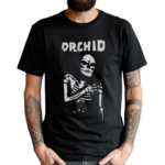 Orchid Chaos Skeleton Silver Shirt