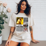 Retro Post Malone Merch Vintage Bootleg Inspired shirt, Graphic Unisex Tee Post Malone Vintage T-Shirt