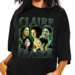 90s Claire Fraser Vintage Retro 90's Bootleg style Bojjico Shirt