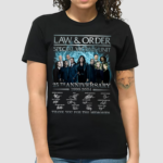 Law And Order Special Victims Unit 25th Anniversary 1999 2024 Signature Thank You For The Memories Shirt bao