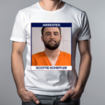 Arrested Scottie Scheffler Mugshot Shirt