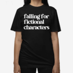 Nakuul Mehta Wearing Falling For Fictional Characters Shirt