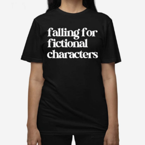 Nakuul Mehta Wearing Falling For Fictional Characters Shirt