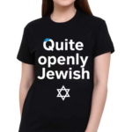 Jonathan Glass Wearing Quite Openly Jewish Shirt