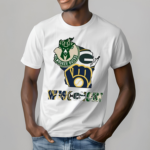 Wisconsin Map Sports Teams Logo Shirt