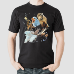 Wild Animal Collage hirt