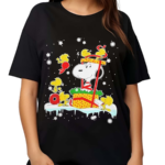 Woodstock Snoopy Gift Merry Christmas Shirt