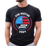 For Mayor Akeem Woods 2024 Shirt