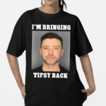 I Am Bringing Tipsy Back Mugshot 2024 Shirt