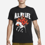 Death All My Life Reaper Horse Painting Shirt