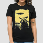 Raccoon Ufo Alien Shirt