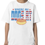 Where My Dogs At USA Shirt