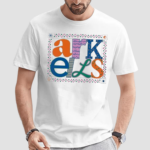 Arkells Hippie Font Shirt