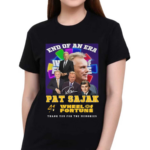 End Of An Era Pat Sajak 41st Anniversary Wheel Of Fortune Thank You For The Memories Shirt